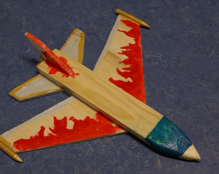 Flugzeug Flammen