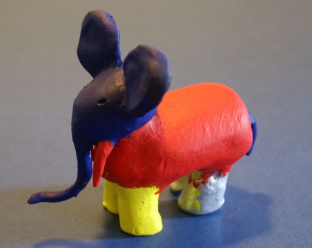 Bunter Elefant